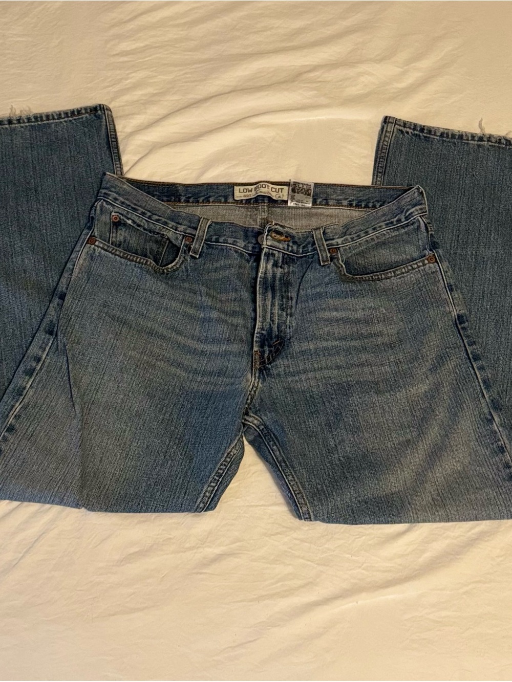 Levi's Men's Vintage Blue Low Bootcut Denim Jeans